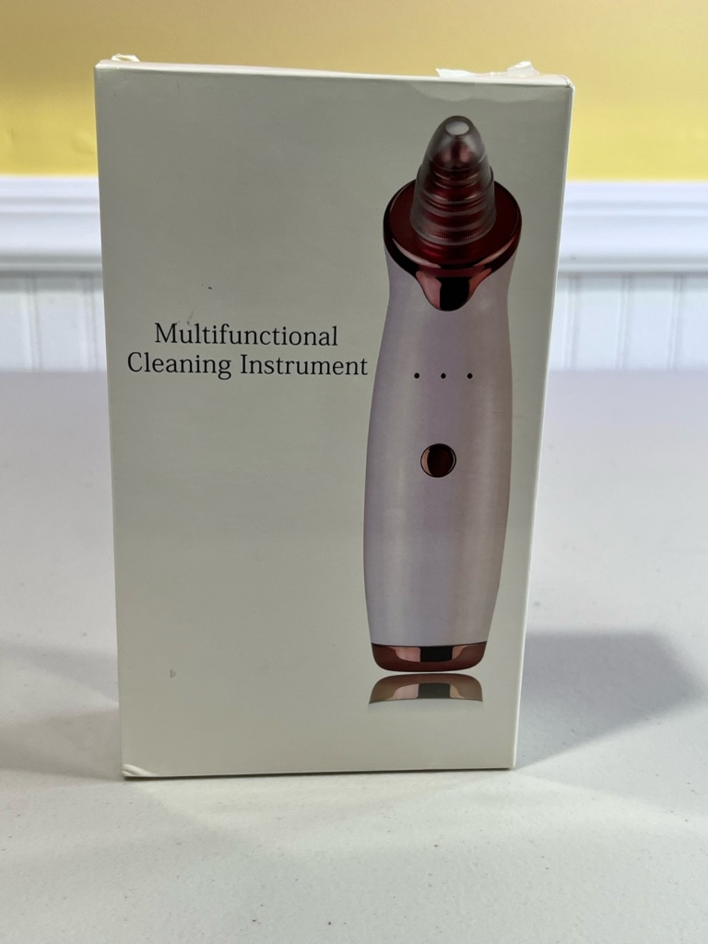 Multifunctional Cleaning Instrument - Rose Gold/White